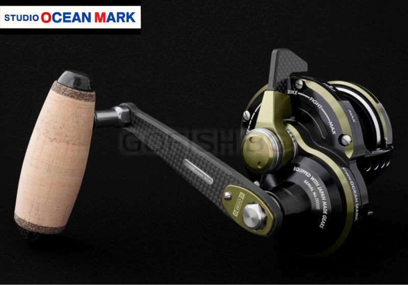 SOM BLUE HEAVEN L80Hi/L S2T-BG(20) OVERHEAD SLOW JIGGING REEL (Left Hand)